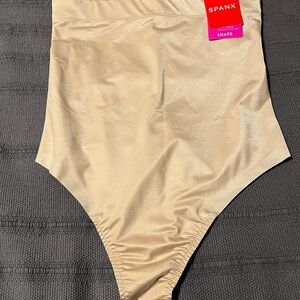 SPANX High-Waisted Shapewear in Beige